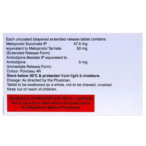 starpress am xl 50mg tablet 10's